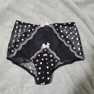 Vintage inspired high waist panty